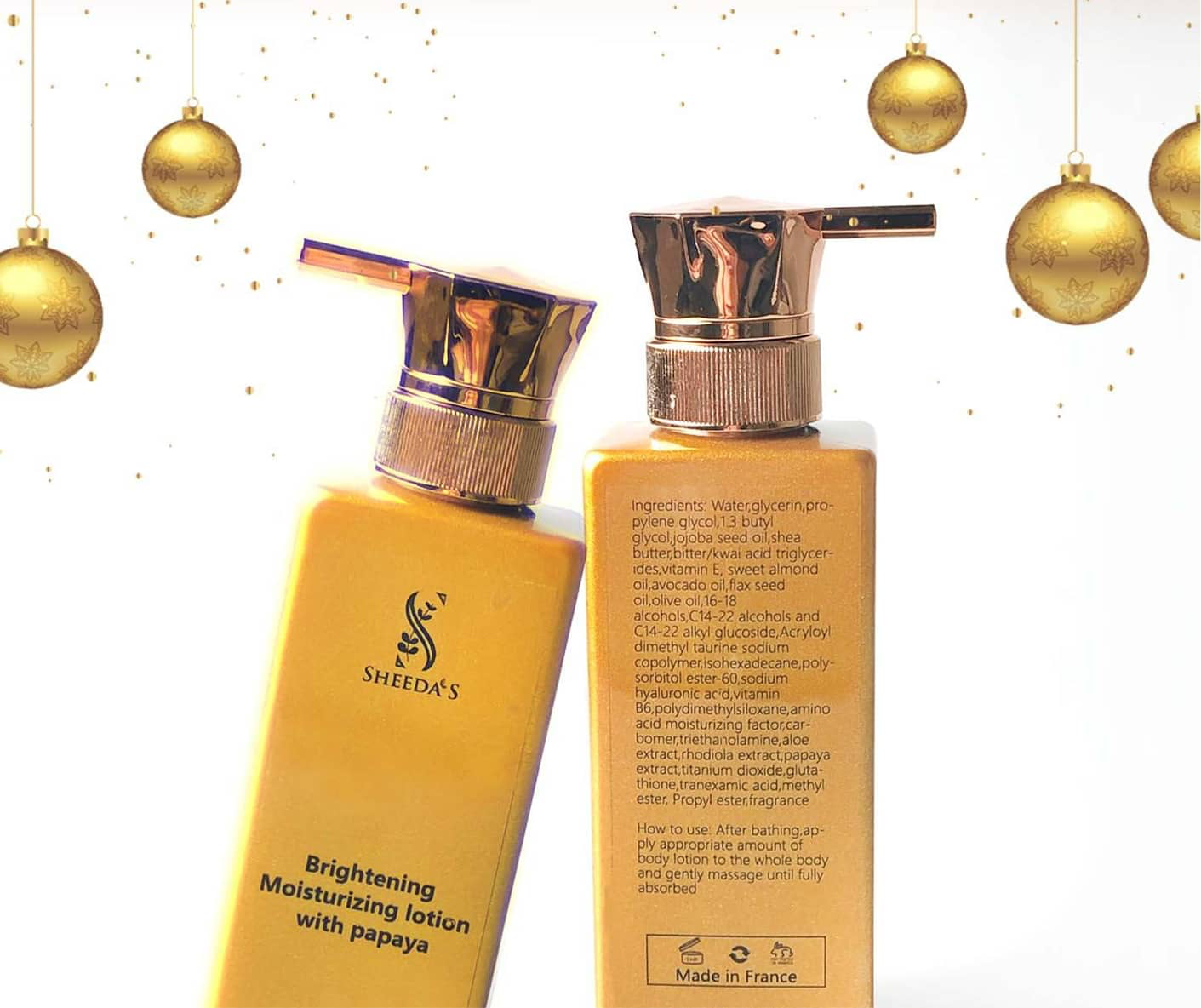 SHEEDA´S BRIGHTENING PAPAYA LOTION