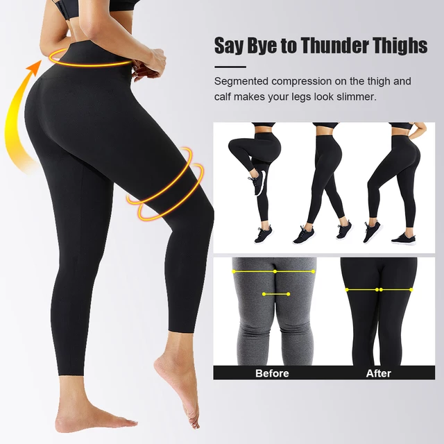 YOGA HIGH WAIST BUTT LIFTER & TUMMY TRIMMER LEGGINS