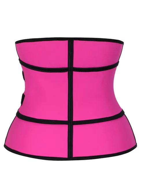 DOUBLE BELT LATEX WAIST TRAINERS WITH ZIP