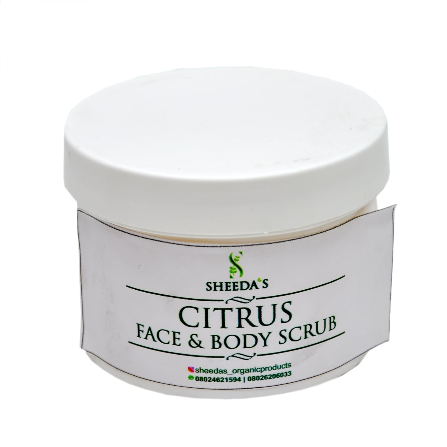 SHEEDA´S CITRUS FACE & BODY SCRUB