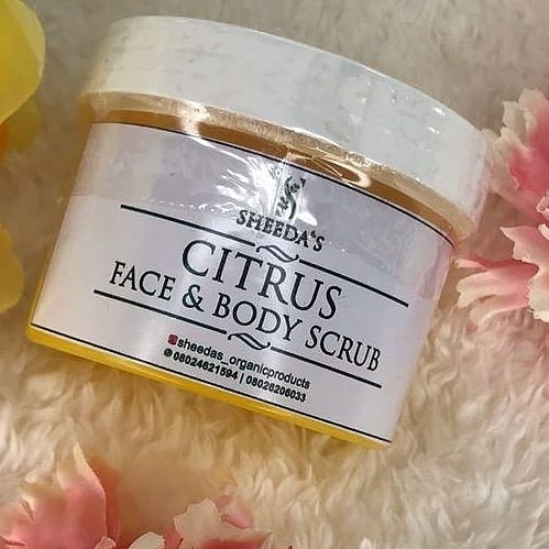 SHEEDA´S CITRUS FACE & BODY SCRUB