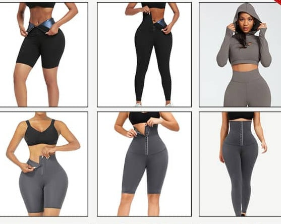 YOGA HIGH WAIST BUTT LIFTER & TUMMY TRIMMER LEGGINS