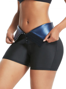 SWEAT SHORTS AND EYE CLOSURE SLIM WAIST